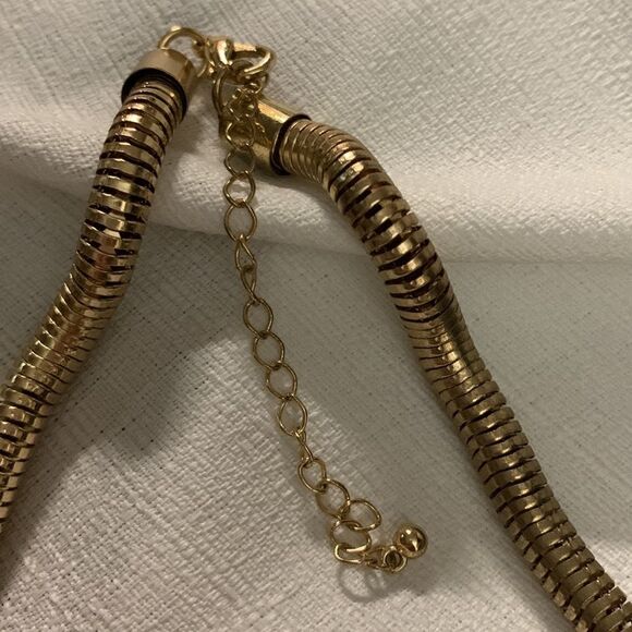 Vintage Chain Link Statement necklace - Picture 12 of 14